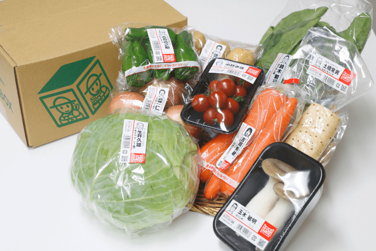 顔が見える食品