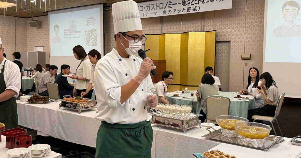 松江農林高校 高校生シェフ 石飛権樹さん