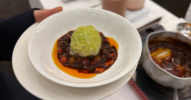 試食会の料理