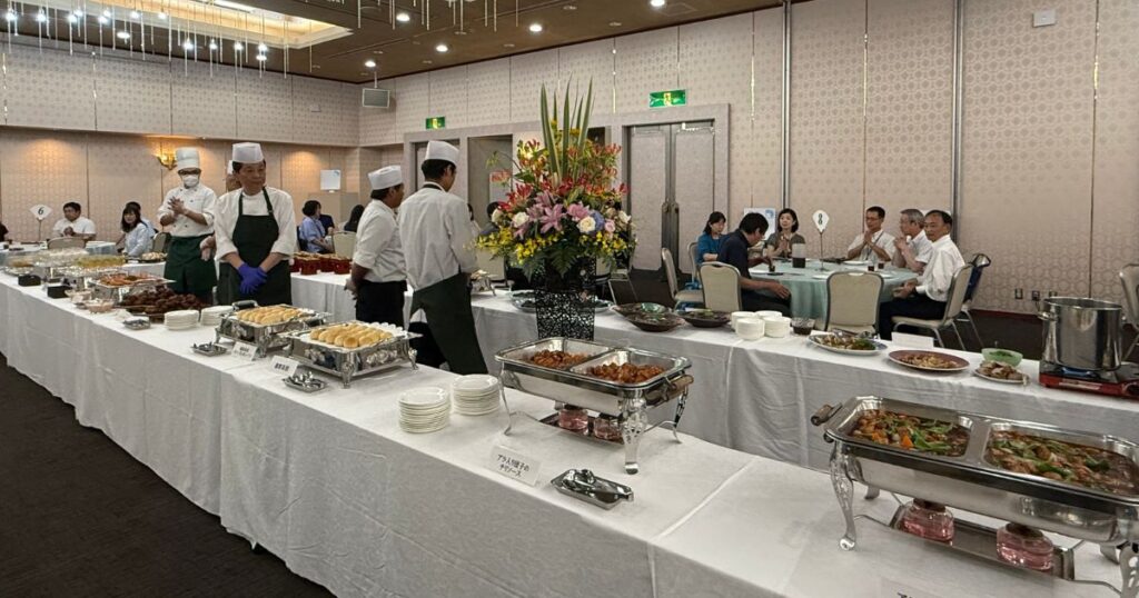 試食会会場内の様子