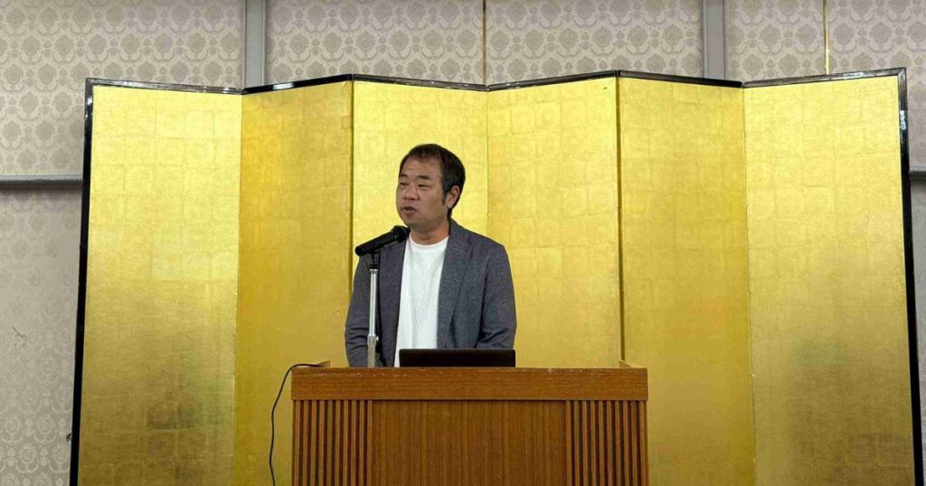 株式会社インプレッション 代表取締役 山本幸治さんによるプレゼンテーション